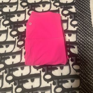 Sonic pink lululemon align 25” leggings
